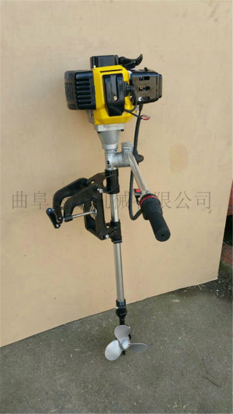 小船汽油船掛機(jī) 船用推進(jìn)器價(jià)格 橡皮艇掛漿機(jī)
