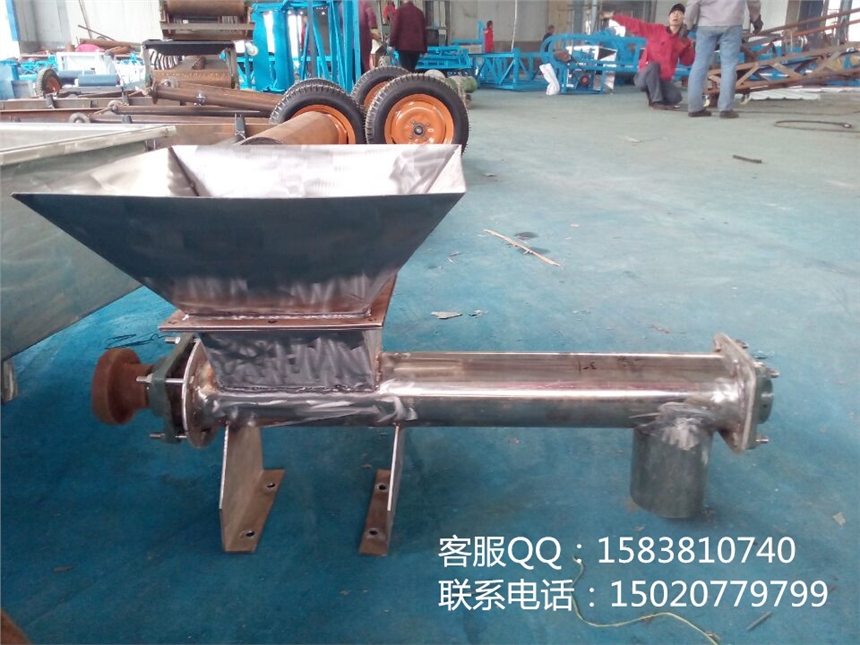 螺旋輸送機不銹鋼 螺旋上料機 面粉 排屑提升機