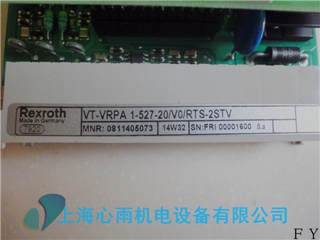 R901057058 VT-VRPA1-150-1X/V0/0力士樂放大板