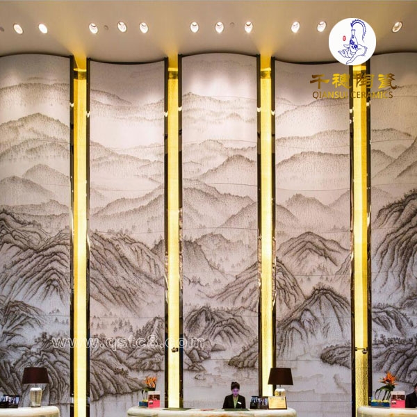 歐式客廳沙發(fā)掛畫瓷板畫陶瓷壁畫_批發(fā)定制客廳壁畫廠家價(jià)格