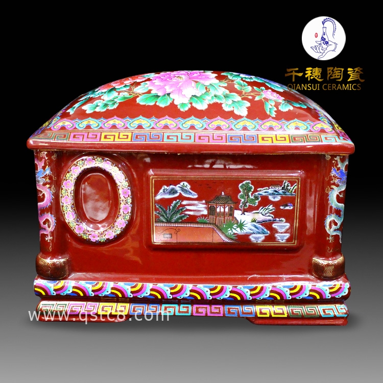 雕刻陶瓷骨灰盒生產(chǎn)廠家_景德鎮(zhèn)骨灰盒骨灰罐批發(fā)市場