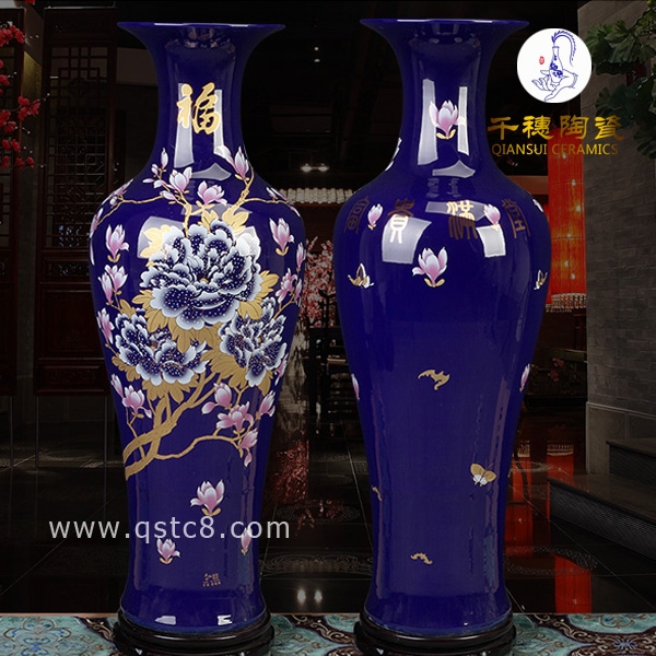 紅色大花瓶燒制風(fēng)險(xiǎn)_吉祥如意喬遷紅色大花瓶