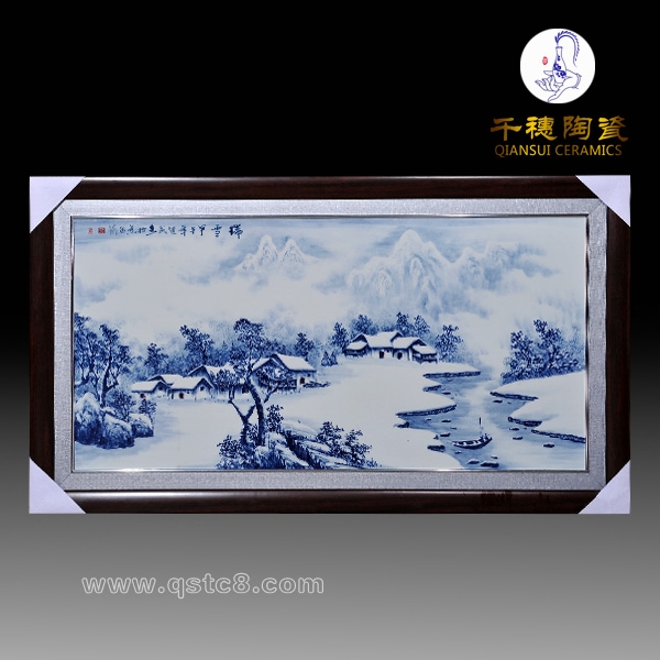 四條屏瓷板畫價格大概多少_定制瓷板畫價格是按大小算的嗎
