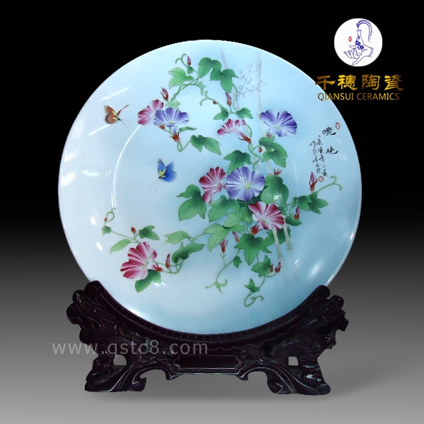 周年校慶禮品紀(jì)念盤_定做禮品瓷盤批發(fā)廠家