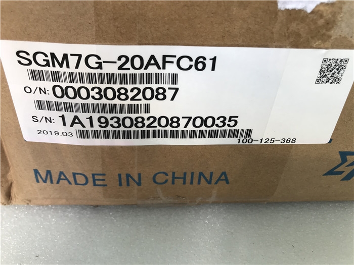 YASKAWA安川伺服電機(jī)SGM7G-20AFC61現(xiàn)貨供應(yīng)