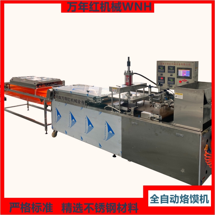 阜陽(yáng)烙饃機(jī) 全自動(dòng)單餅機(jī) 烤鴨餅機(jī)銷售商