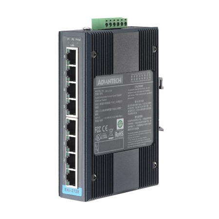 研華EKI-2728交換機(jī) 8個(gè)千兆端口 國內(nèi)一級代理商
