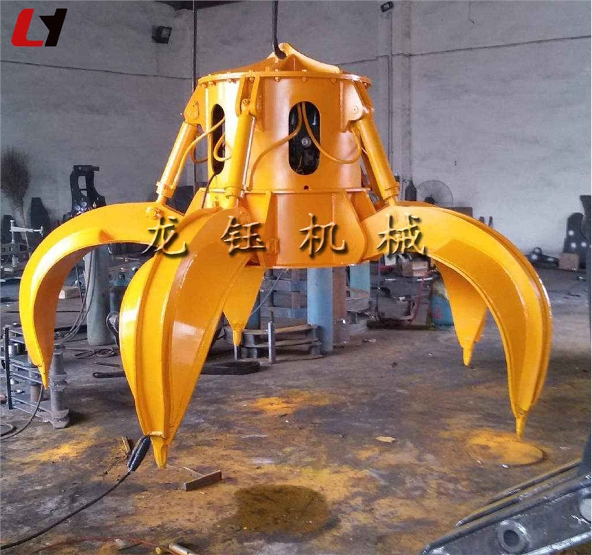 專業(yè)生產(chǎn)廈工挖掘機(jī)液壓五瓣抓鋼機(jī) 挖溝機(jī)液壓四瓣抓鋼機(jī)