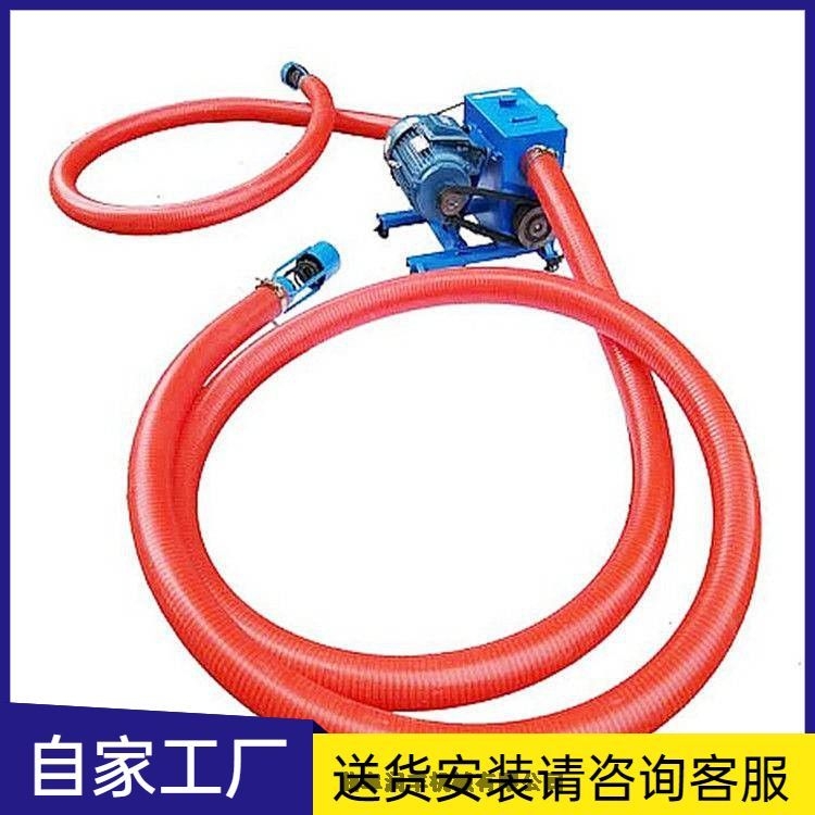 省人力螺旋吸糧機 車載式中驅抽糧機