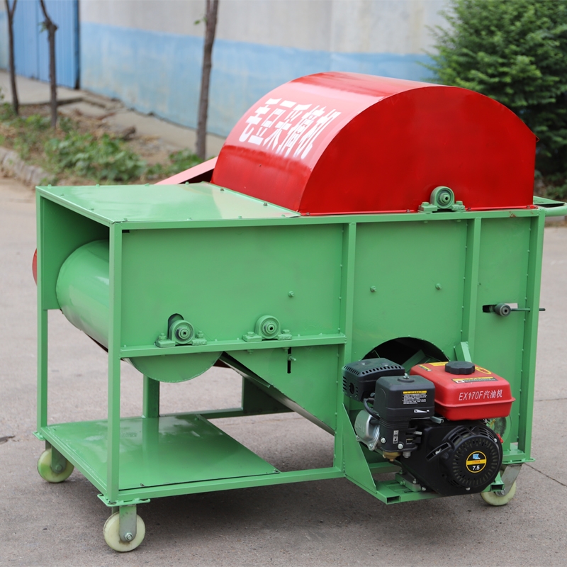 電動毛豆脫莢機 毛豆去秧機 現(xiàn)貨毛豆采摘機