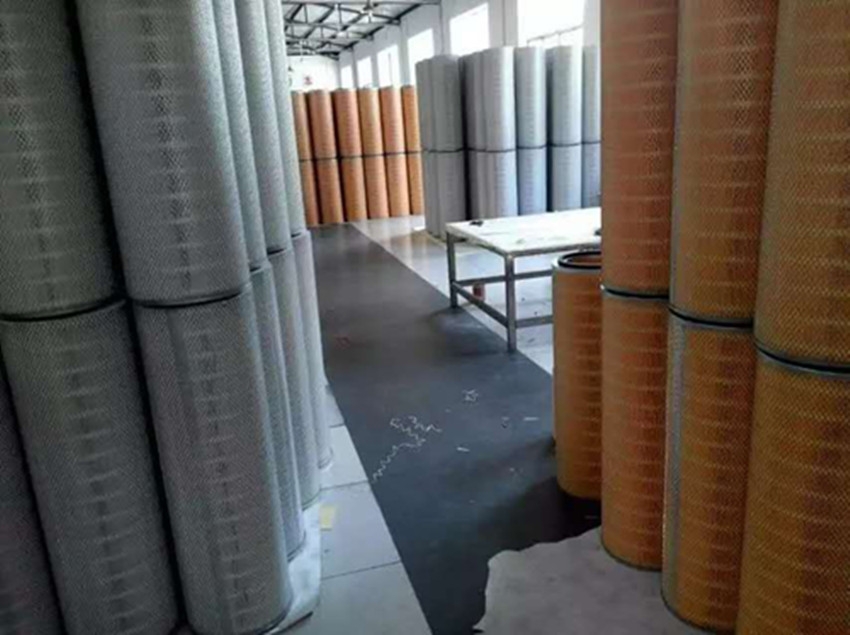 鋼廠鼓風(fēng)機(jī)高爐自潔式過濾器濾筒