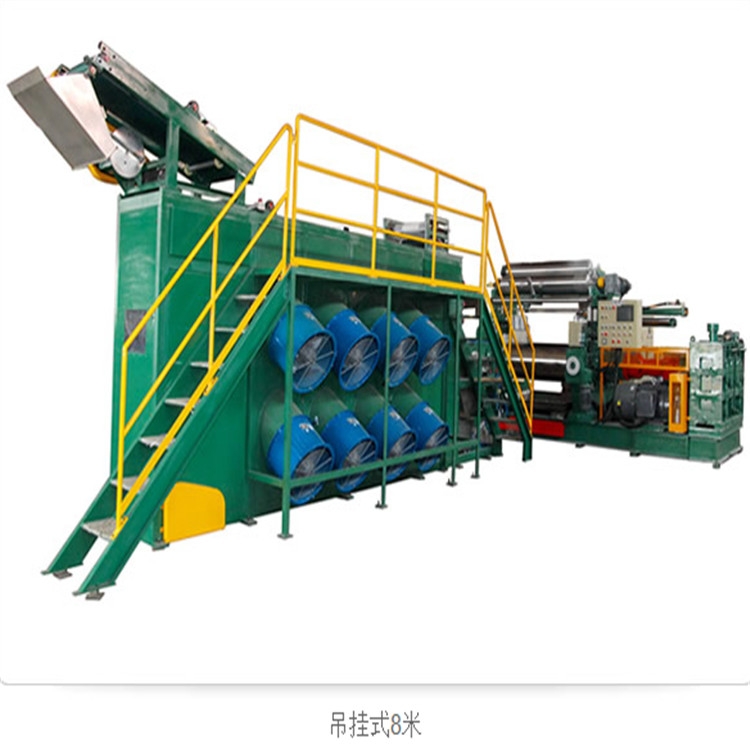 橡膠膠片冷卻線配套75升密煉機(jī)22寸開(kāi)煉機(jī)設(shè)備