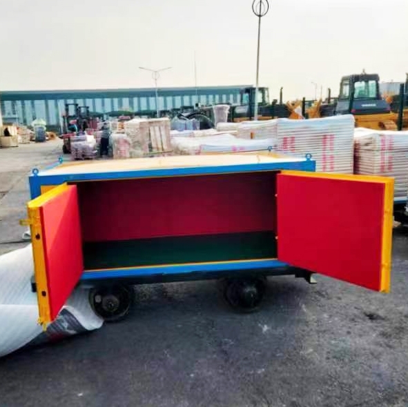 雙開(kāi)門(mén)運(yùn)輸火工品防爆柜 一體式礦車爆破物品箱