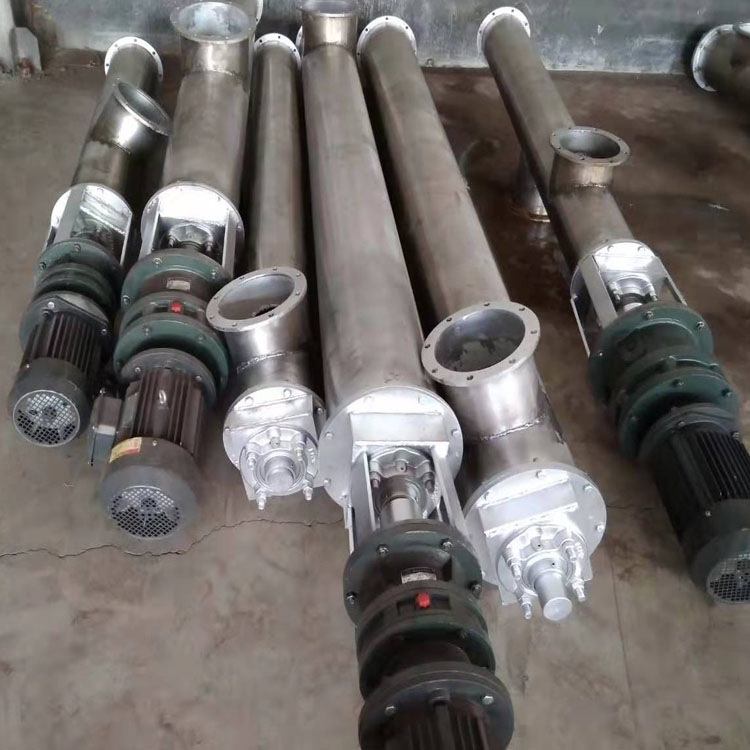 攪拌站使用螺旋輸送機 圓管絞龍上料機  泊頭圣迪環(huán)保批發(fā)供應(yīng)