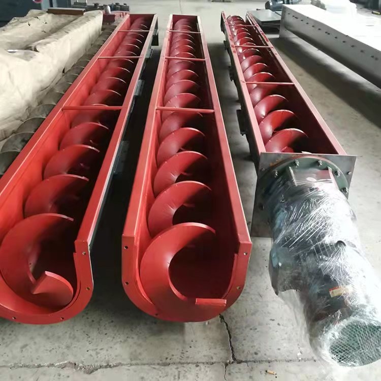 廠家生產(chǎn)供應(yīng)無軸300型螺旋輸送機