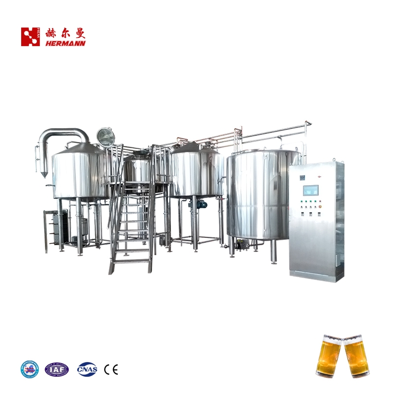 啤酒設備廠家赫爾曼供應2000L啤酒廠精釀啤酒設備