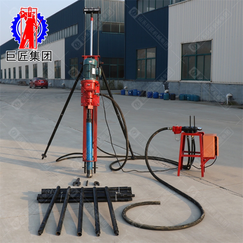 巨匠集團(tuán)小型山地鉆機(jī) 氣動類設(shè)備 KQZ-70D氣電聯(lián)動輕便潛孔鉆機(jī) 沖擊回轉(zhuǎn)式鑿巖設(shè)備