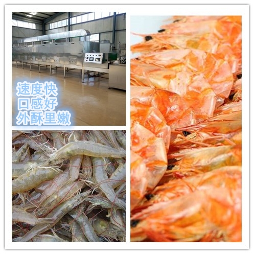 供應大蝦海產(chǎn)品微波烘干殺菌設(shè)備