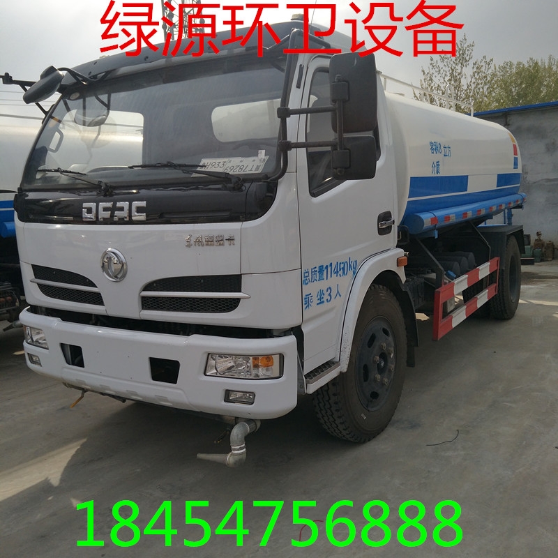 道路除塵霧炮灑水車10噸東風(fēng)灑水車廠家直銷