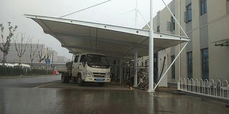 今日行情：膜結(jié)構(gòu)車棚生產(chǎn)廠家--山東天北金屬制品有限公司