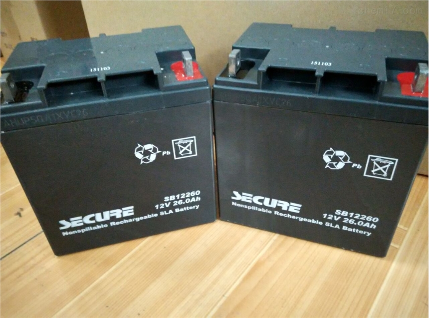 SECURE12V38AH安全SB12380電池今日報價