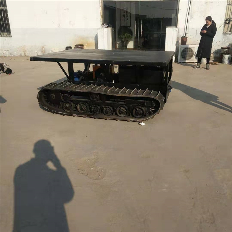 山東多功能機器人橡膠履帶底盤廠家定制