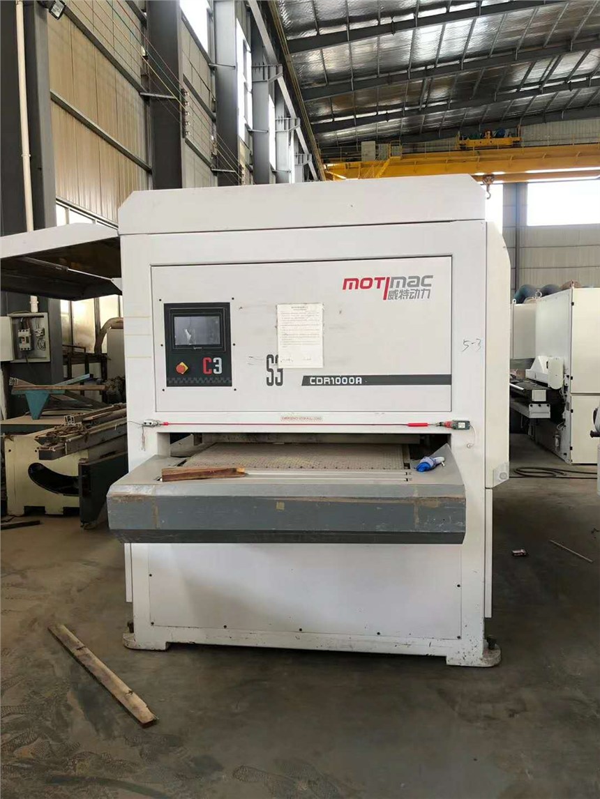轉(zhuǎn)讓二手木工機(jī)械威特動力CDR1000A異型砂光機(jī)