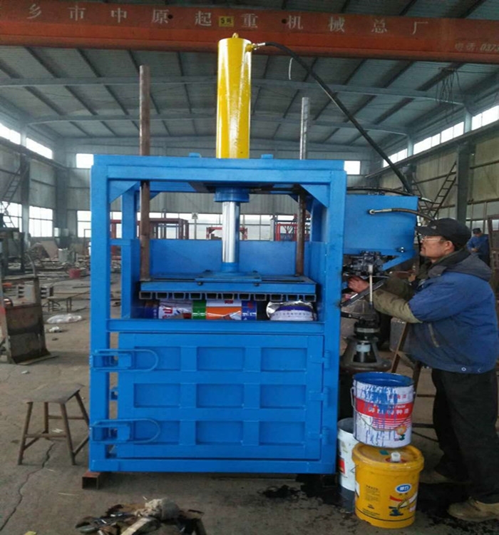 衢州市壓包機立式半自動金屬廢紙編織袋打壓機