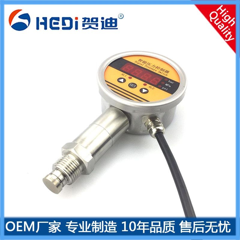 佛山廠家直銷(xiāo)壓力表及數(shù)字壓力控制器 83表盤(pán) 賀迪HDK104智能壓力控制器