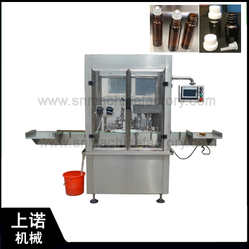 精華液自動旋蓋機 眼藥水自動灌裝機 多功能三合一微量液體旋蓋機