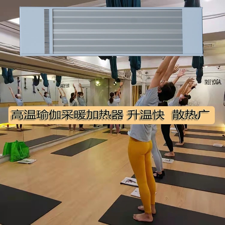 遠(yuǎn)紅外高溫輻射電熱幕上海道赫SRJF-40瑜伽房加熱取暖