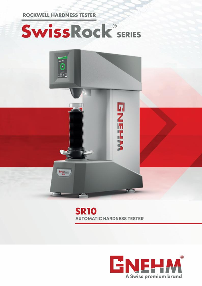 SWISSROCKm SR10 自動(dòng)加載常規(guī)洛氏硬度計(jì)