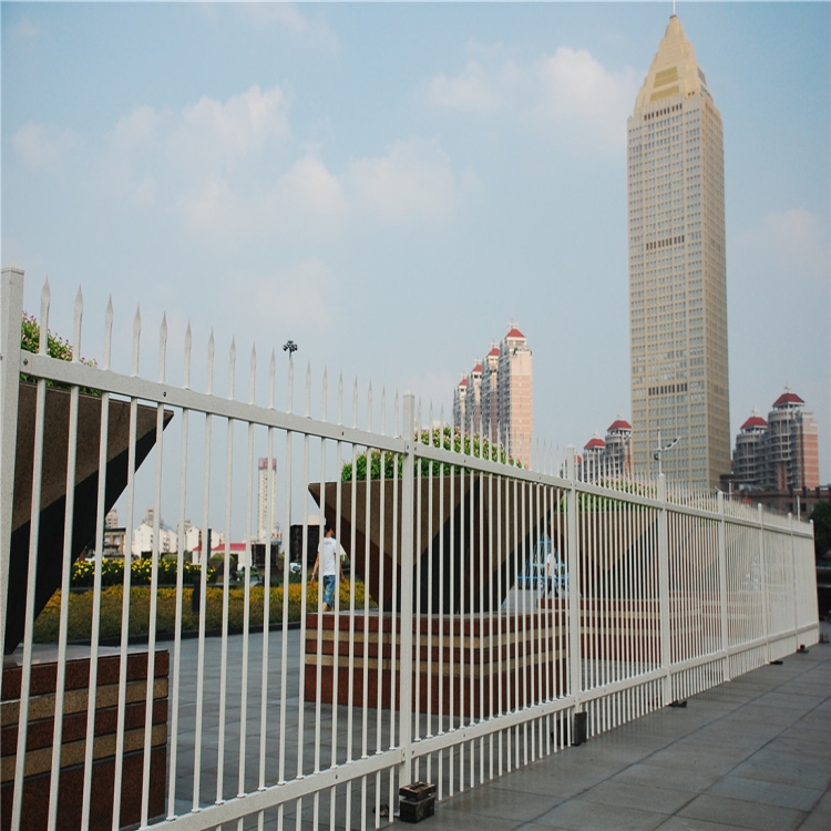 陽(yáng)江產(chǎn)業(yè)園圍墻鋅鋼隔離欄桿 透景空心鋅鋼護(hù)欄價(jià)格