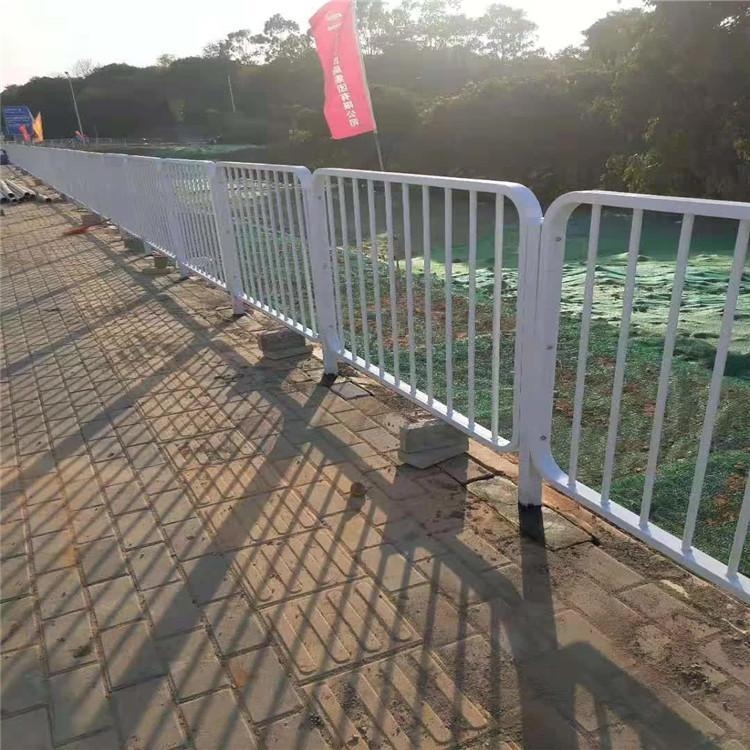 公路防撞欄桿定做 機動車道護欄 深圳人行道欄桿