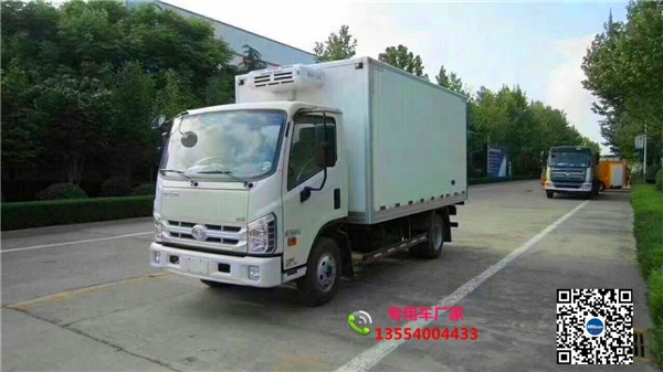 福田冷藏車廠家電話,冷藏車噪音大？靜音冷機方案