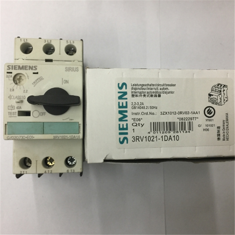 SIEMENS斷路器3RV1041-4HA10