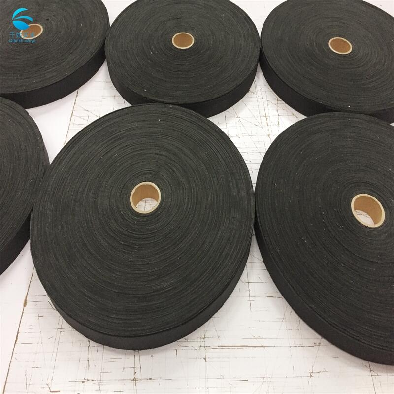 黑短絨糙面帶 黑色絨布包輥帶 綠絨包輥帶 紡織包輥筒專(zhuān)用絨布