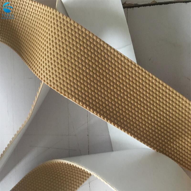 供應(yīng)進口粒面帶 糙面帶 包輥帶 橡膠帶 綠絨黑絨包輥帶