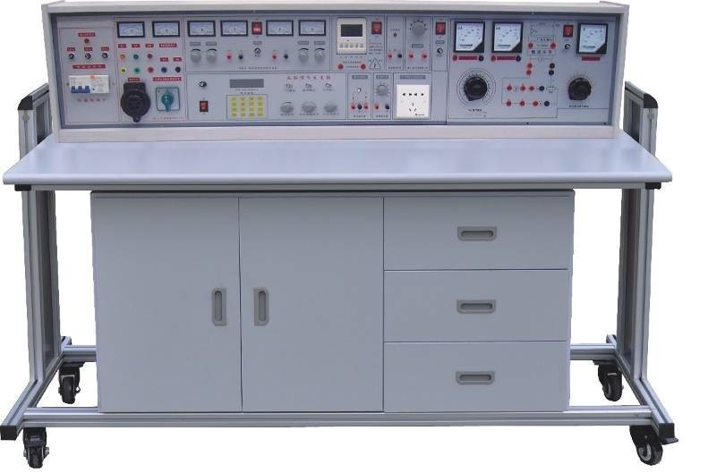 SG-855H通用電工、電子、電拖（帶直流電機）實驗與技能實訓考核實驗室成套設備