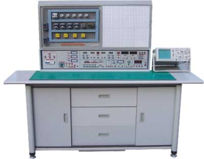 SGKL-760C通用電工、模電、數(shù)電、電拖（帶直流電機）實驗技能考核綜合裝置