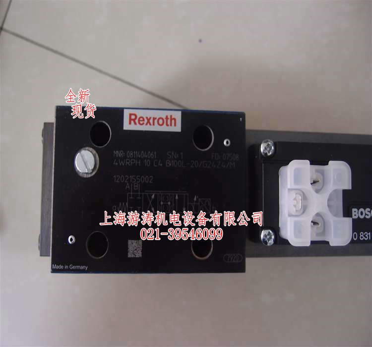 報(bào)價(jià)比例閥4WRPH10C4B100L-20/G24Z4/M上海游濤