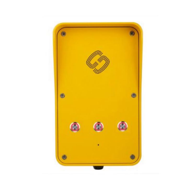 三鍵工業(yè)防水防塵電話 港口一鍵通應急求助對講機