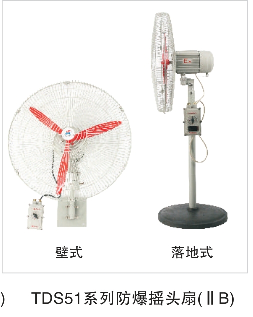TDS51防爆搖頭扇
