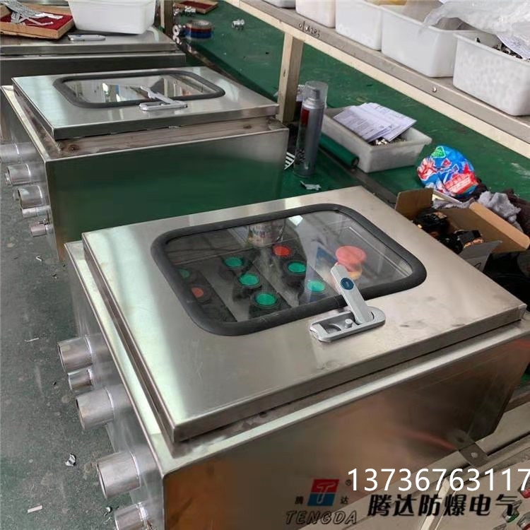騰達(dá)防爆DIP雙門粉塵控制箱