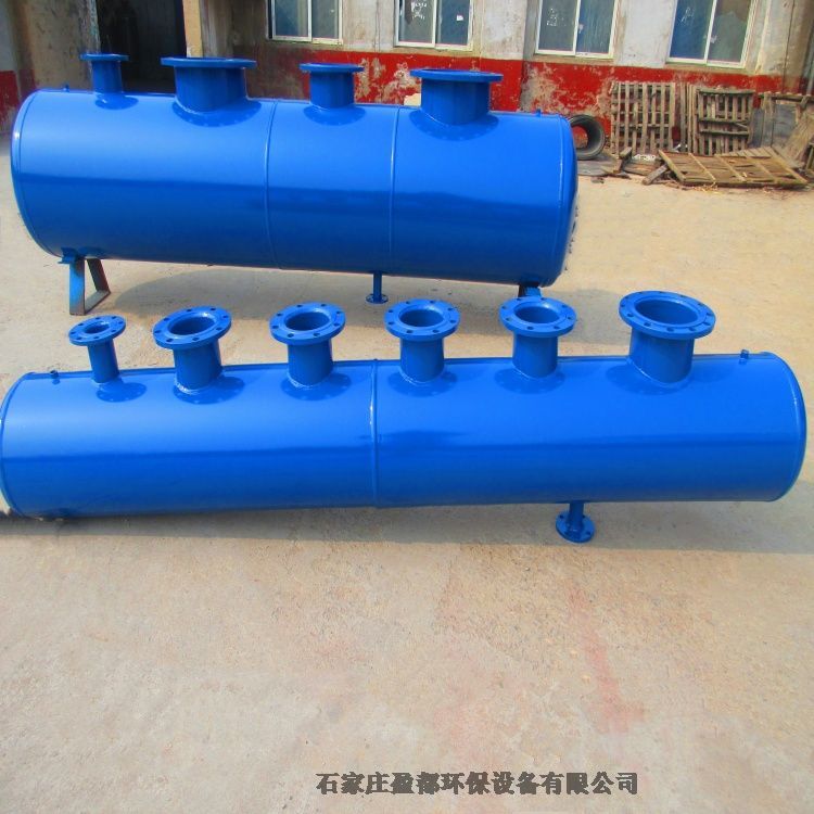 大型臥式集分水器 工業(yè)循環(huán)水分集水器 分集氣缸湛江