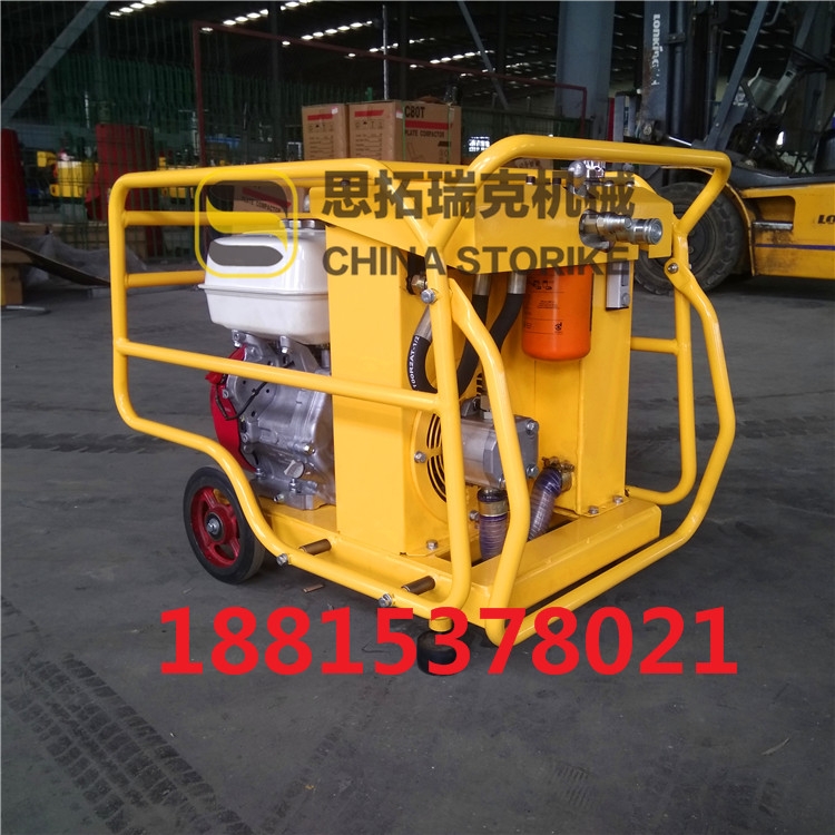 小型汽油液壓動力站生產(chǎn)廠家 透水地坪攤鋪機