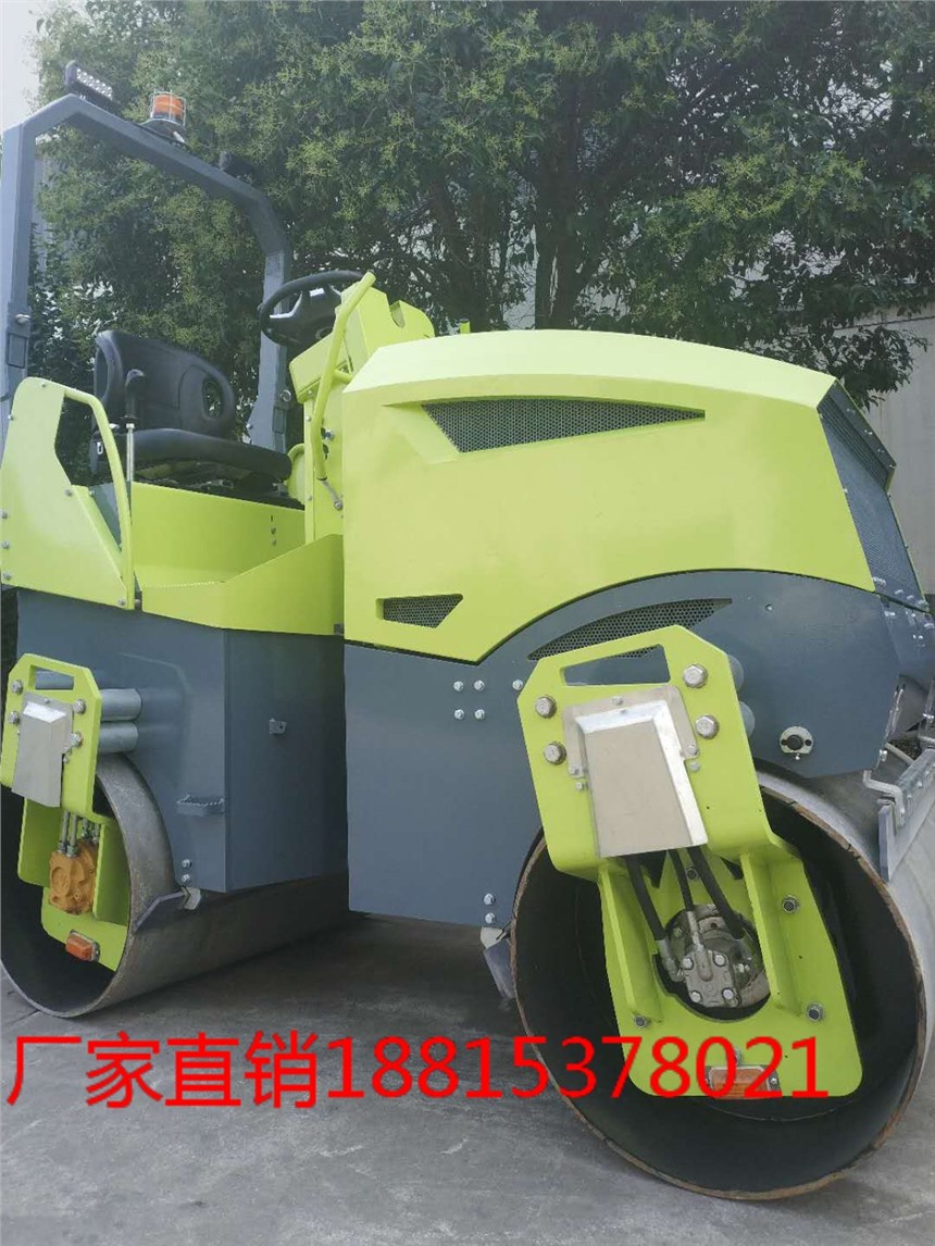 3噸座駕式雙鋼輪壓路機(jī)擁有4噸壓實力廠家直銷