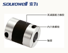 高減振能力橡膠型聯(lián)軸器尺寸型號(hào)-索為自動(dòng)化
