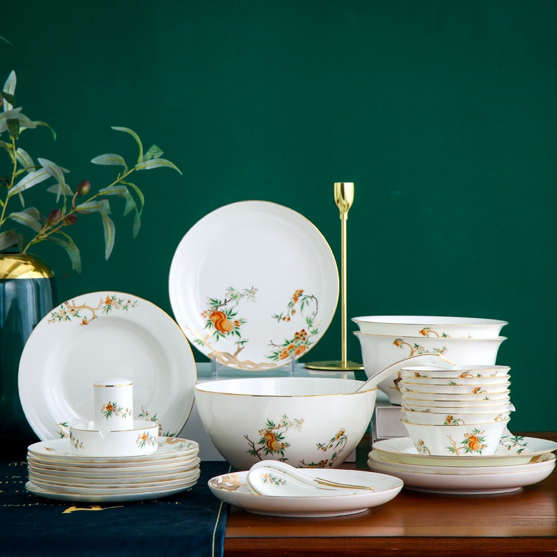 活動(dòng)宣傳禮品餐具定做 房地產(chǎn)公司開業(yè)禮品骨瓷餐具定制