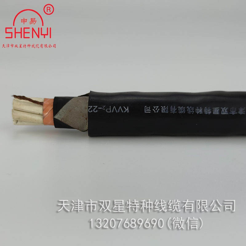 電廠電站用屏蔽控制電纜KVVP2-22批發(fā) 銅帶屏蔽 專業(yè)鋼帶鎧裝線纜